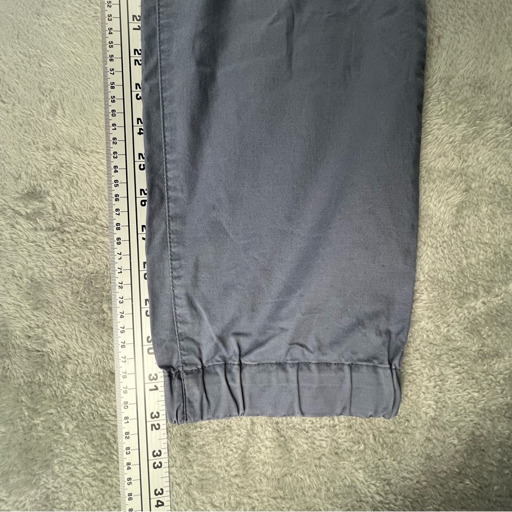 Mugsy Joggers Pants Mens Large Cadets Blue Gray Lightweight Twill Casual J7PNNY - Picture 6 of 10